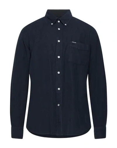 Façonnable Shirts In Dark Blue