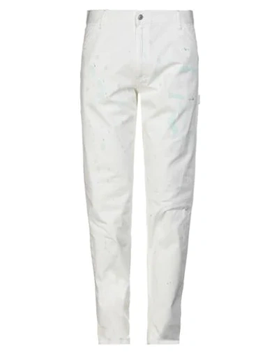 Acne Studios 1991 Toj Drawstring-waist Jeans In White
