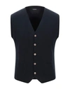 Albarena Vests In Dark Blue