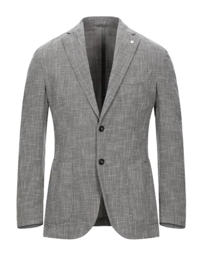 L.b.m 1911 1911 Suit Jackets In Grey