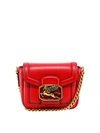 Etro Pegaso Cross Body Bag In Red