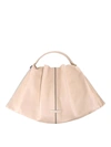 BRUNELLO CUCINELLI PLEATED LEATHER TOTE BAG