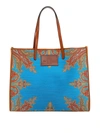 ETRO JACQUARD COTTON BLEND TOTE