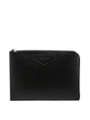 GIVENCHY EMBOSSED LOGO CLUTCH