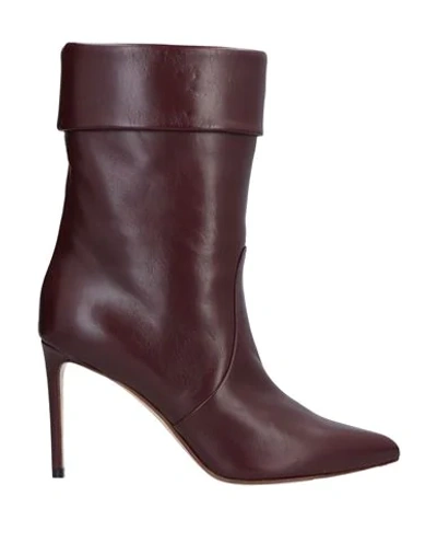 Francesco Russo Knee Boots In Cocoa