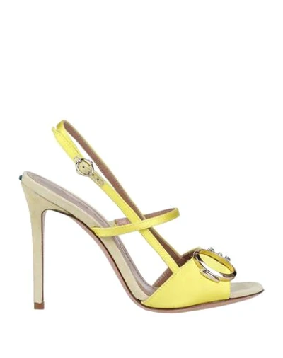 A.bocca Sandals In Yellow