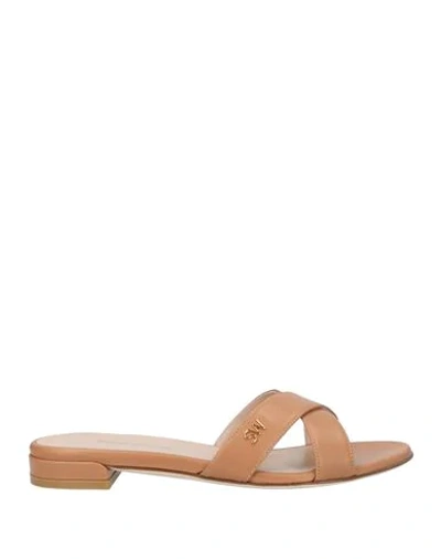Stuart Weitzman Sandals In Camel