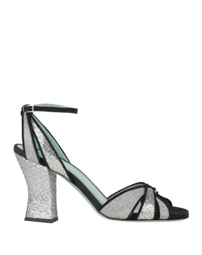 Paola D'arcano Sandals In Grey