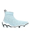 Redv Red(v) Woman Sneakers Sky Blue Size 6 Textile Fibers