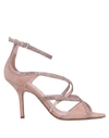 ANNA F ANNA F. WOMAN SANDALS PINK SIZE 7 SOFT LEATHER,11998389RM 5