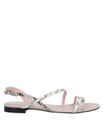 Anna F Sandals In Ivory
