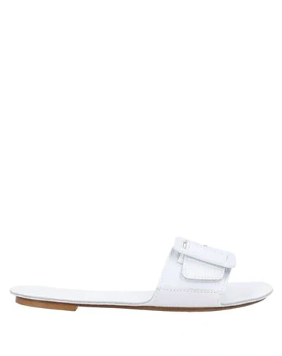 Definery Sandals In White