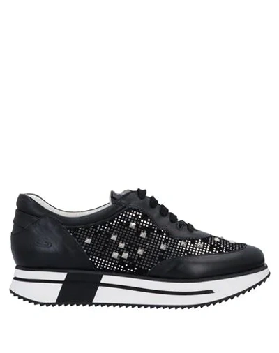 Alberto Guardiani Sneakers In Black