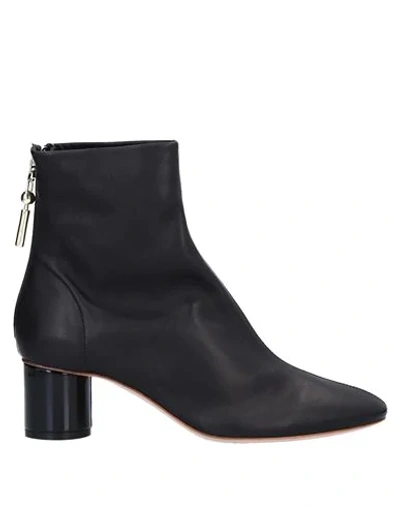 Anna Baiguera Ankle Boots In Black