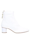 Anna Baiguera Ankle Boots In White