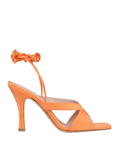 8 By Yoox Sandals In Orange