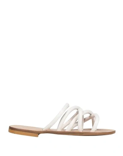 8 By Yoox Sandals In White