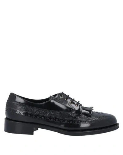 Franca Lace-up Shoes In Black