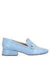 Mulberry Loafers In Sky Blue