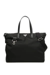 PRADA FABRIC AND SAFFIANO TOTE BAG,11717488