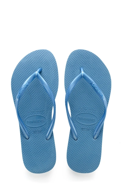Havaianas Slim Flip Flop In Blue
