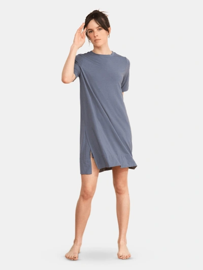 Aday Essentialist Dress In Blue