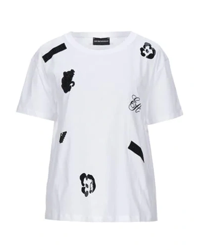 Emporio Armani T-shirts In White