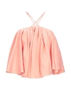 Actualee Tops In Salmon Pink