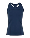 C-CLIQUE C-CLIQUE WOMAN TANK TOP BLUE SIZE XS POLYAMIDE, ELASTANE, POLYESTER,12540800GA 5