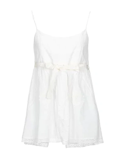 Semicouture Tops In White