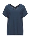 Rossopuro T-shirts In Dark Blue