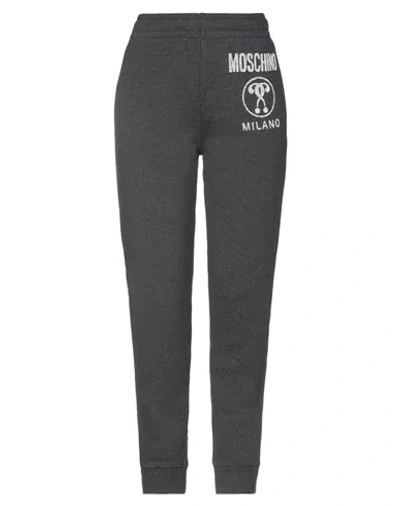 Moschino Casual Pants In Lead