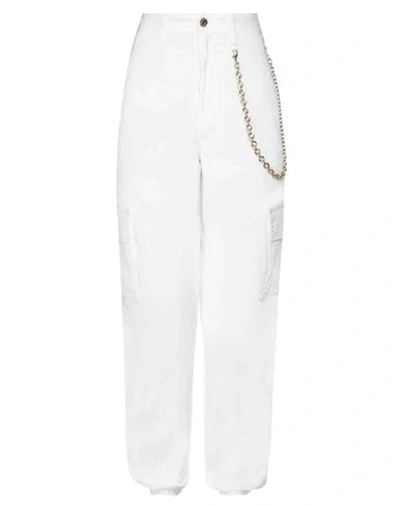 Chiara Ferragni Pants In White