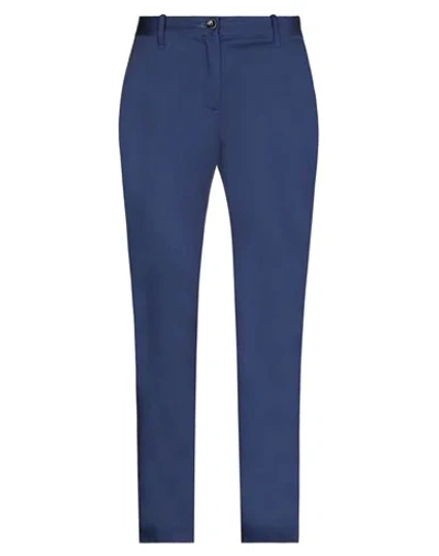 Nine:inthe:morning Nine In The Morning Woman Pants Midnight Blue Size 28 Cotton, Elastane In Blue