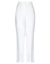 Alberta Ferretti Casual Pants In White