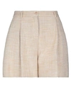 Boutique Moschino Shorts In Sand