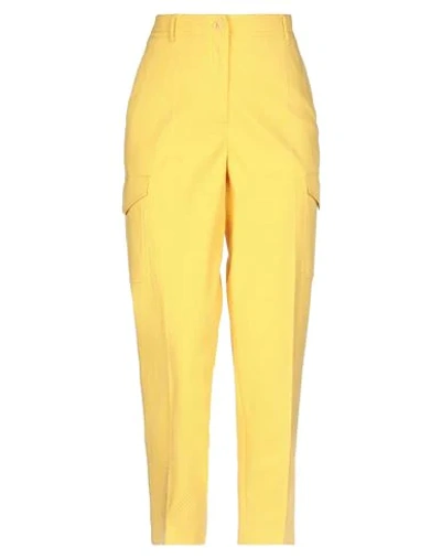 Boutique Moschino Pants In Yellow