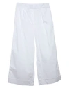 Anna Seravalli Casual Pants In White