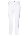 Armani Exchange Pants In White