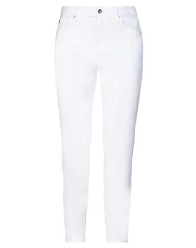 Armani Exchange Pants In White