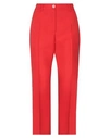 GOLDEN GOOSE GOLDEN GOOSE WOMAN PANTS RED SIZE 4 POLYESTER,13550611DG 4