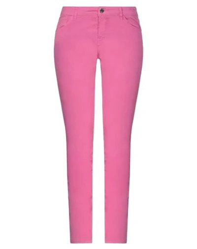 Emporio Armani Pants In Fuchsia