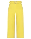 Fly Girl Cropped Pants In Yellow