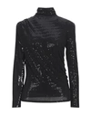 Frankie Morello Turtlenecks In Black