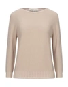 Lamberto Losani Sweaters In Beige