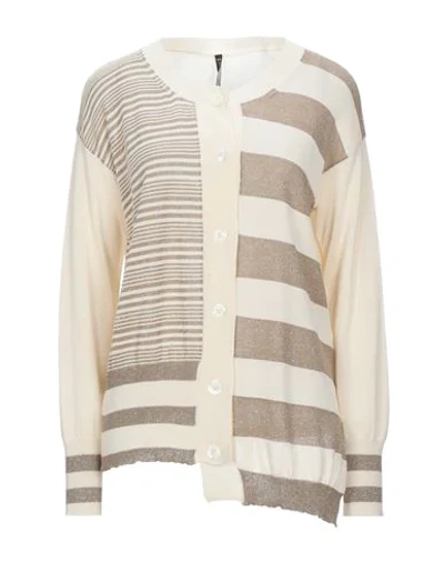 Manila Grace Cardigans In Beige