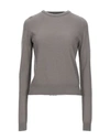 Rick Owens Sweaters In Grey