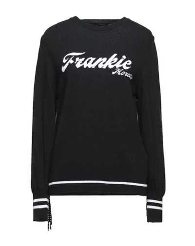 Frankie Morello Sweaters In Black