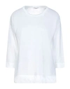 Peserico Sweaters In White