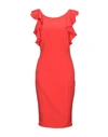 Access Fashion Midi Dresses In Red